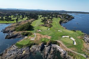 Victoria (Canada) 9th Tee Aerial